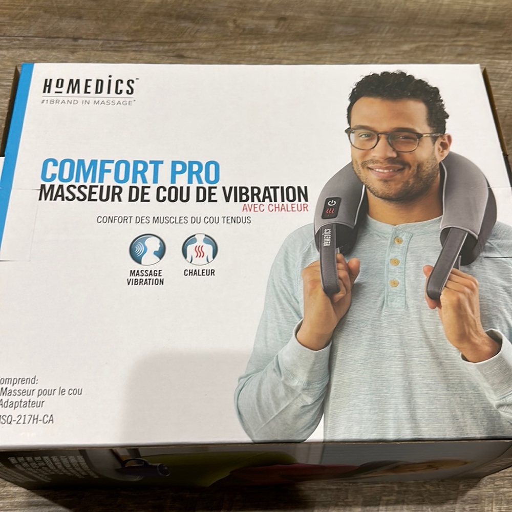 Comfort pro vibration neck massager